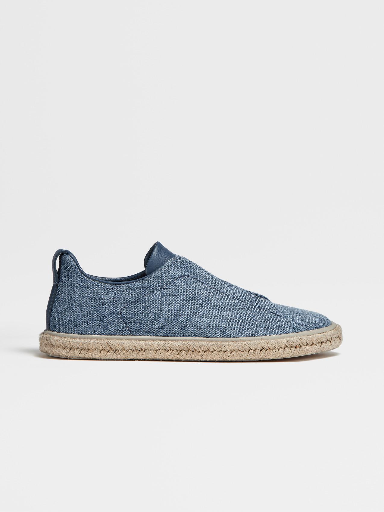 Light Blue Linen Triple Stitch™ Espadrilles